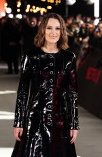 KEIRA KNIGHTLEY at Black Doves Season One Premiere at BFI Southbank in London 12/03/2024