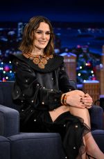 KEIRA KNIGHTLEY at Tonight Show Starring Jimmy Fallon 12/09/2024