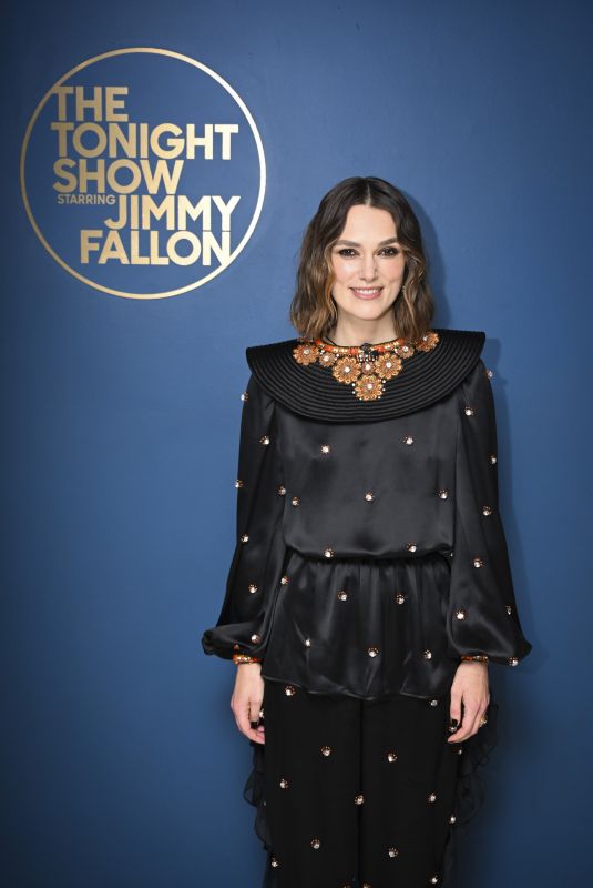 KEIRA KNIGHTLEY at Tonight Show Starring Jimmy Fallon 12/09/2024