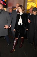 KEIRA KNIGHTLEY Leaves NBC Studios in New York City 12/09/2024