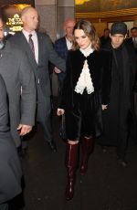 KEIRA KNIGHTLEY Leaves NBC Studios in New York City 12/09/2024