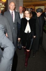 KEIRA KNIGHTLEY Leaves NBC Studios in New York City 12/09/2024