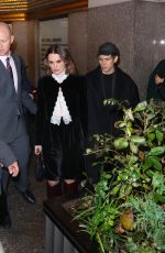 KEIRA KNIGHTLEY Leaves NBC Studios in New York City 12/09/2024