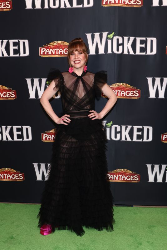 KELLEY DORNEY at Hollywood Pantages Theatre Los Angeles Opening Night of Wicked: The Musical 12/05/2024