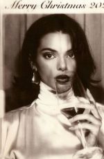 KENDALL JENNER - Holiday Cheer with Adorable Christmas Post, December 2024