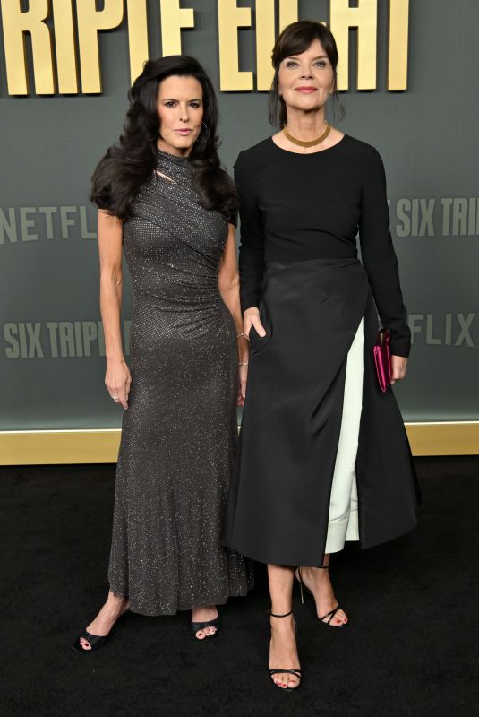 KERI SELIG and CARLOTA ESPINOSA at The Six Triple Eight Premiere at Egyptian Theatre Hollywood in Los Angeles 12/03/2024