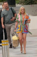 KERRY ELLIS Leaves Sunday Brunch TV in London 08/18/2024