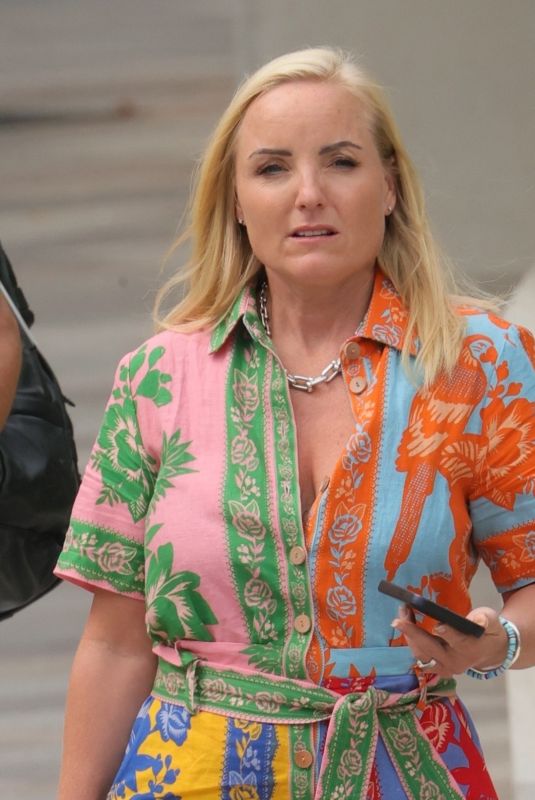 KERRY ELLIS Leaves Sunday Brunch TV in London 08/18/2024