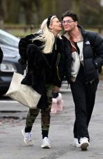 KERRY KATON Arrives at Opening of Her Panto Cinderella in Northwich 12/08/2024