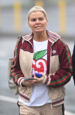 KERRY KATONA Arrives at Cinderella Panto in Northwich 12/26/2024