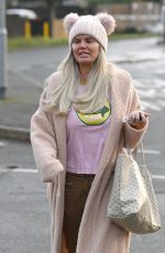 KERRY KATONA Out and About in Manchester 12/04/2024