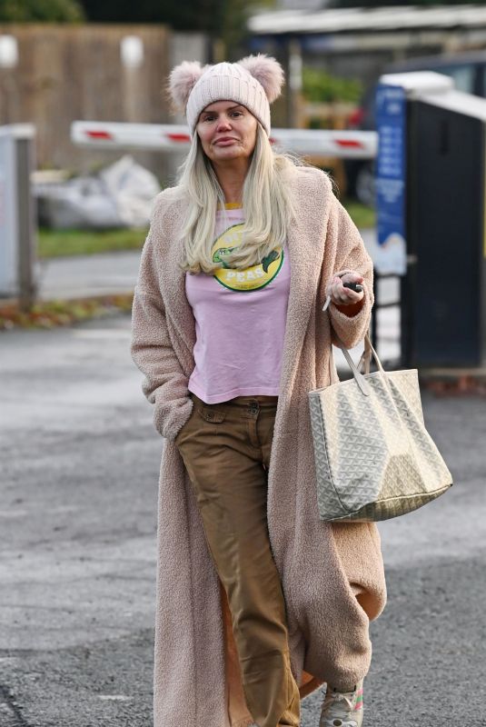 KERRY KATONA Out and About in Manchester 12/04/2024