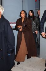 KERRY WASHINGTON Arrives at The Six Triple Eight Screening in New York 12/17/2024