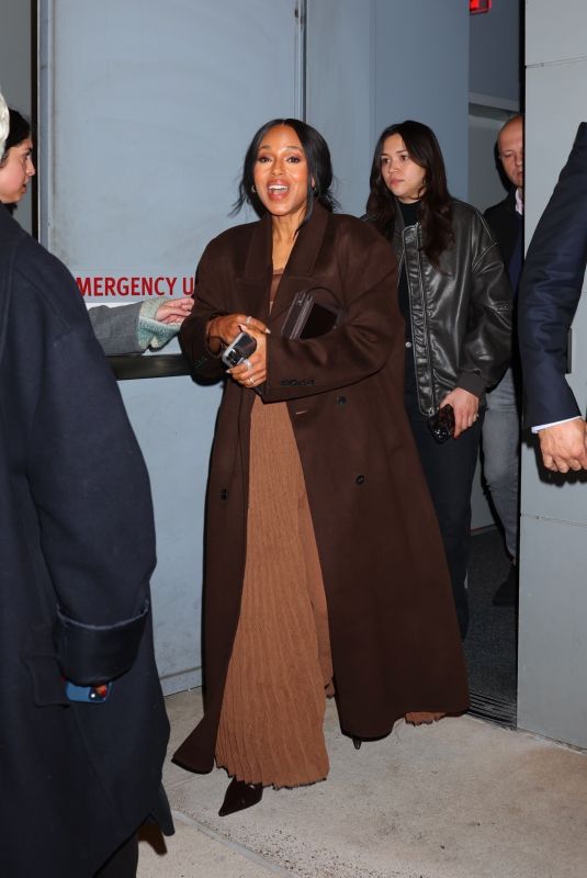 KERRY WASHINGTON Arrives at The Six Triple Eight Screening in New York 12/17/2024