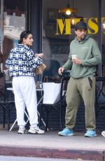 KHATIRA RAFIQZADA Out for Coffee at Maru Cafe on Christmas Eve in Los Feliz 12/24/2024