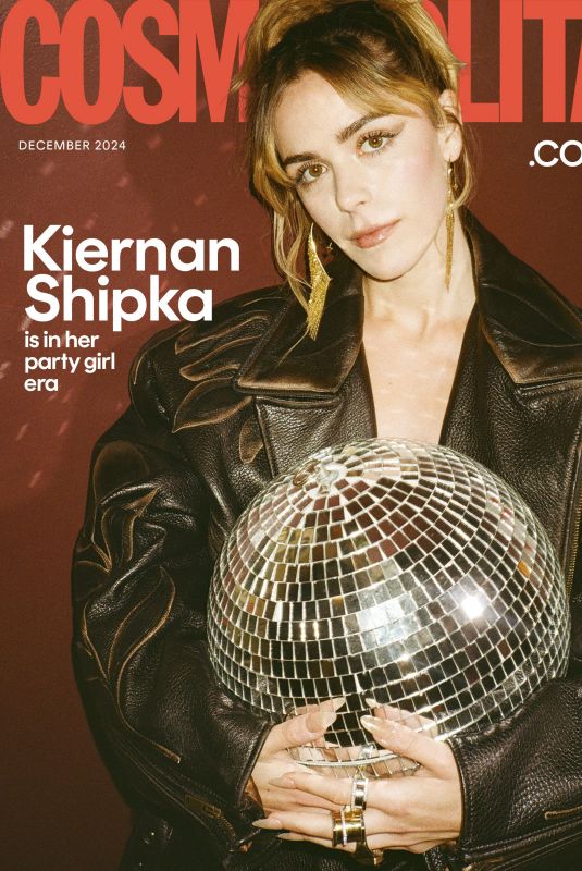 KIERNAN SHIPKA on the Cover of Cosmopolitan UK, December 2024