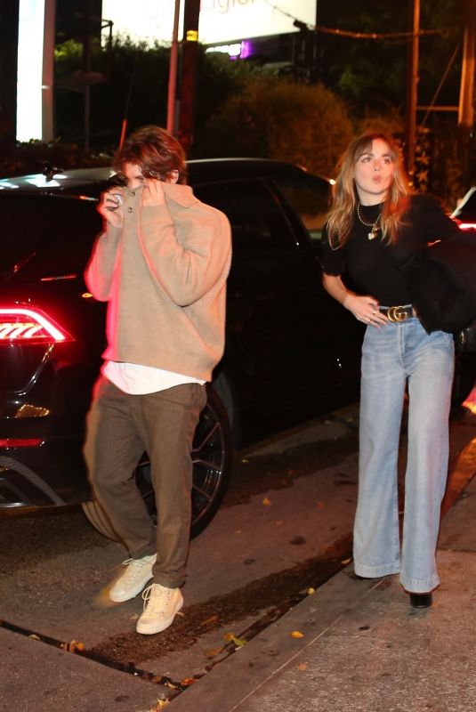 KIERNAN SHIPKA Out with Lukas Gage at Chateau Marmont in Los Angeles 12/07/2024