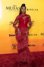 KIKI LAYNE at Mufasa: The Lion King Premiere at Dolby Theatre in Los Angeles 12/09/2024
