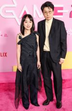 KIM JI-YEON at Squid Game Season 2 Premiere and Fan Event in Los Angeles 12/12/2024