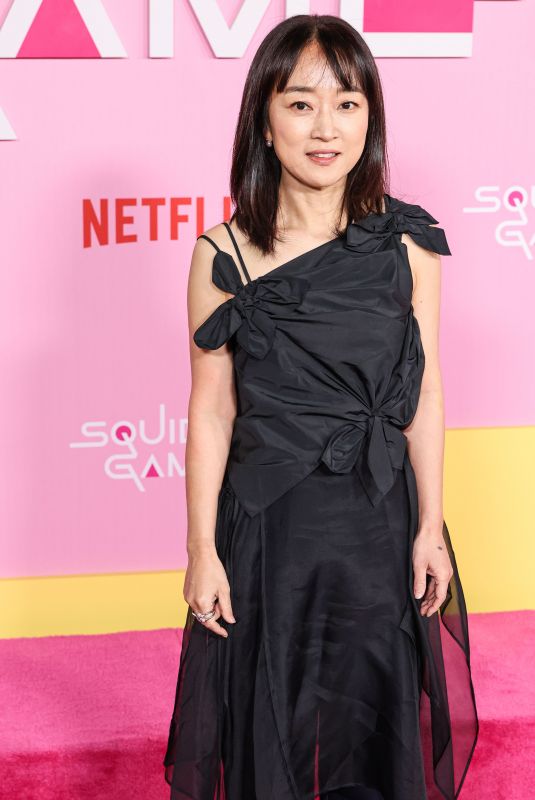 KIM JI-YEON at Squid Game Season 2 Premiere and Fan Event in Los Angeles 12/12/2024