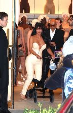 KIM KARDASHIAN Arrives at SKIMS Flagship Store Opening in New York City 12/12/2024