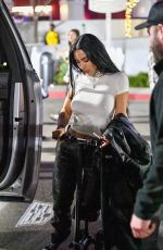 KIM KARDASHIAN Uses a Cosywill Walker to Hold up Her Broken Foot as She Leaves Billie Eilish Concert in Inglewood 12/17/2024