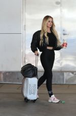 KIM ZOLCIAK Arrives at LAX Airport in Los Angeles 12/16/2024