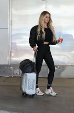 KIM ZOLCIAK Arrives at LAX Airport in Los Angeles 12/16/2024