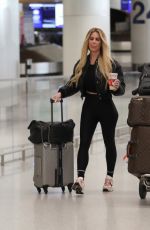 KIM ZOLCIAK Arrives at LAX Airport in Los Angeles 12/16/2024