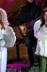 KIMBERLY SCHLAPMAN and KAREN FAIRCHILD at 2024 Rockefeller Center Christmas Tree Lighting in New York 12/04/2024