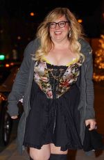 KIRSTEN VANGSNESS and Girlfriend on a Date Night in Paris 12/17/2024