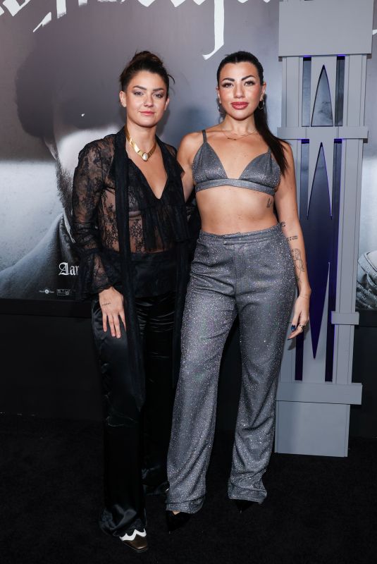 KIRSTIE PIKE and CHRISTINE DIAZ at Nosferatu Premiere at TCL Chinese Theatre in Hollywood 12/12/2024