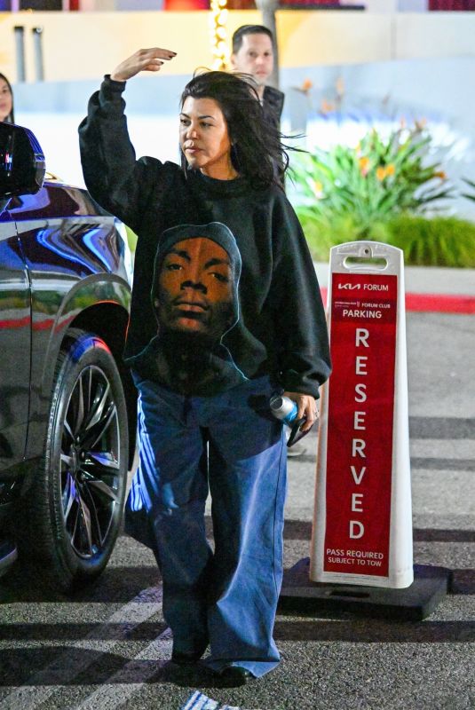 KOURNTEY KARDASHIAN Leaves Billie Eilish