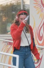 KRISTEN BELL Arrives at a Medical Spa in Los Feliz 12/27/2024