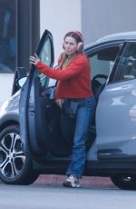 KRISTEN BELL Arrives at a Medical Spa in Los Feliz 12/27/2024