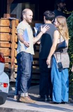 KRISTEN BELL Out for Lunch with a Friend at All Time in Los Angeles 12/09/2024