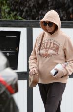 KRISTEN DOUTE Out for the First Time After Announcing Her Pregnancy in Los Angeles 11/30/2024