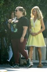 KRISTEN WIIG on the Set of Palm Royale in Los Angeles 12/10/2024