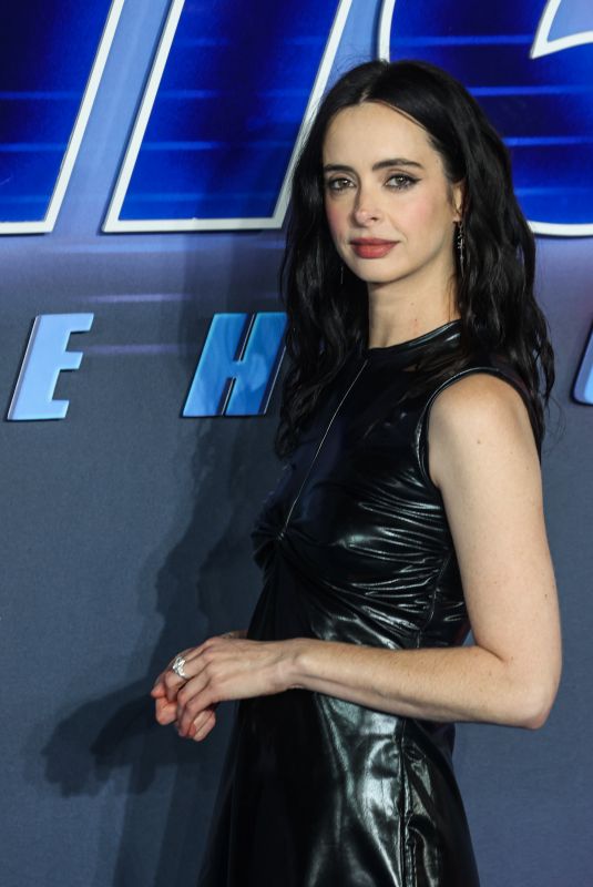 KRYSTEN RITTER at Sonic The Hedgehog 3 Premiere at Cineworld Leicester Square in London 12/10/20224