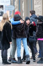 KYLE RICHARDS and her ex-Mauricio Umansky Cross Paths with Noor Alfallah in Aspen 12/26/2024
