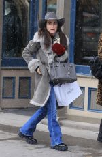 KYLE RICHARDS and NICKY HILTON Out Shopping in Aspen 12/30/2024