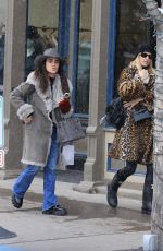 KYLE RICHARDS and NICKY HILTON Out Shopping in Aspen 12/30/2024