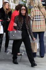 KYLE RICHARDS Enjoys Christmas Lunch and Shopping with Friends in Beverly Hills 12/11/2024