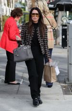 KYLE RICHARDS Enjoys Christmas Lunch and Shopping with Friends in Beverly Hills 12/11/2024