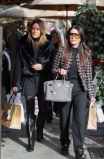 KYLE RICHARDS Enjoys Christmas Lunch and Shopping with Friends in Beverly Hills 12/11/2024