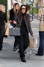 KYLE RICHARDS Enjoys Christmas Lunch and Shopping with Friends in Beverly Hills 12/11/2024