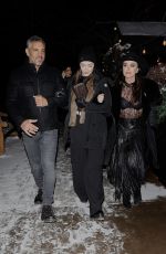 KYLE RICHARDS Out for Dinner with Her Daughters in Aspen 12/26/2024