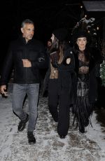 KYLE RICHARDS Out for Dinner with Her Daughters in Aspen 12/26/2024