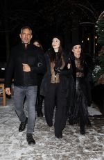 KYLE RICHARDS Out for Dinner with Her Daughters in Aspen 12/26/2024