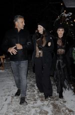 KYLE RICHARDS Out for Dinner with Her Daughters in Aspen 12/26/2024